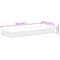 vidaXL Bonnell pružinový matrac stredne tvrdý 90x200 cm