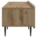 vidaXL TV skrinka 147 x 34,5 x 32 cm Dub artisan Kompozitné drevo