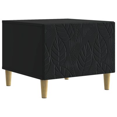 vidaXL Konferenčný stolík Čierna 50 x 49 x 40 cm Kompozitné drevo
