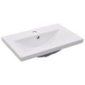 vidaXL Vstavané umývadlo 61x39,5x18,5 cm, keramika, biele