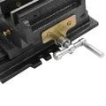 vidaXL Ručne ovládaný posuvný zverák na vŕtanie 150 mm