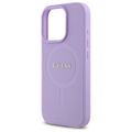 Guess puzdro pre iPhone 16 Pro Max 6,9" GUHMP16XPSAHMCU Saffiano fialová MagSafe