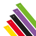 Latexová sada cvičebních pásů Long Band LTs-1, 2,5-20 kg, 5 pásů, barevná, REBEL ACTIVE