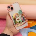 Ultra Trendy puzdro pre iPhone 14 6,1" Travel ružové