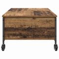 vidaXL Konferenčný stolík Staré drevo 91 x 55 x 32 cm Kompozitné drevo
