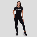 Dámske tričko Stronger Together Black - GymBeam, veľkosť L, veľkosť oblečenia L