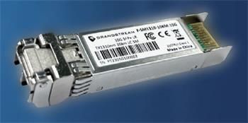 Grandstream SFP+ fiber modul, jednomódový, 10 km, 10 Gbps