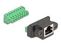 RJ45 jack to Terminal Block Adapter for