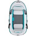 Bestway Nafukovací čln Šedý a biely 3,15 x 1,65 m PVC