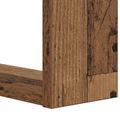 vidaXL Regál na knihy 2 úrovní 52 x 25 x 71,5 cm Kompozitné drevo