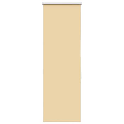 vidaXL Roleta Zatemnenie Béžová 40x130 cm Šírka látky 35,7cm Polyester