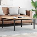 vidaXL Konferenčný stolík Prírodná 100 x 100 x 45 cm