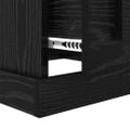 vidaXL Konferenčný stolík Čierny dub 50 x 50 x 35 cm Kompozitné drevo