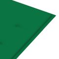 vidaXL Záhradná lavička s podložkou 120 cm, akáciový masív