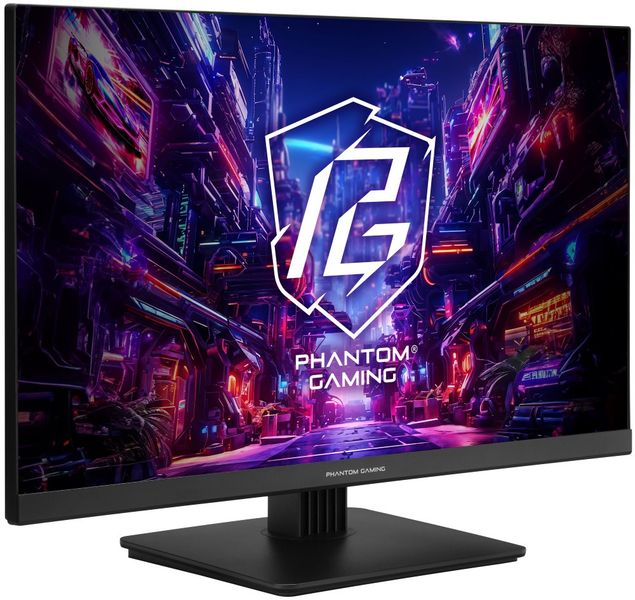 Phantom Gaming by Asrock monitor PG27FFT1B 27" /IPS/1920x1080/180Hz/ 450cd/m2/1ms/ 8bit/DP/2x HDMI/repro/VESA LED monitor, herní, 27", IPS, 1920×1080, 16:9, 180Hz, 1ms, 450cd/m2, DisplayPort, 2× HDMI, repro, VESA, cerný, energ. trída E