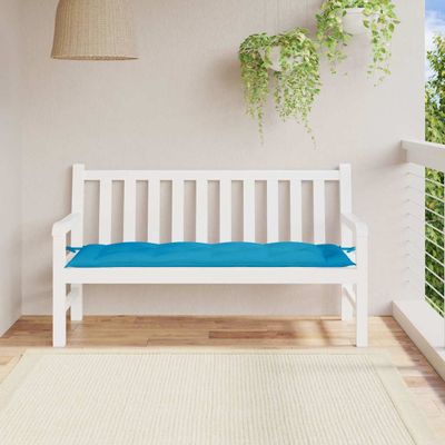vidaXL Podložka na záhradnú lavičku 150x50x7 cm, oxfordská látka