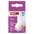 LED žiarovka Classic MR16 / GU10 / 3 W (32 W) / 345 lm / studená biela
