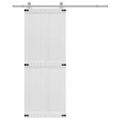 vidaXL Zavesené posuvné dvere CORONA 80 x 210 cm Borovicový masív