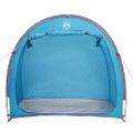 vidaXL Stan na uskladnenie bicyklov 210 x 90 x 174 cm Vodoodolný Modrá