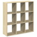 vidaXL Rozdeľovacia knižnica dub sonoma 102x29x103,5 cm kompoz. drevo