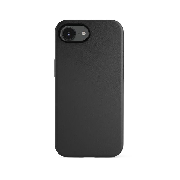 Epico Mag+ kožený kryt iPhone 16e/17e černá