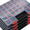 vidaXL Boxy na triedenie 5 ks 40x30x5 cm polypropylén