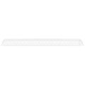 vidaXL Fóliovník s oceľovým rámom biely 88 m² 22x4x2 m