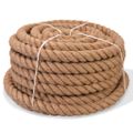 vidaXL Lano zo 100% juty 30 mm 50 m