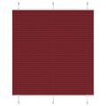 vidaXL plisovaná roleta Bordeaux červená 115x150 cm Šírka látky