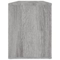vidaXL Botník sivý dub sonoma 100x35x45 cm spracované drevo