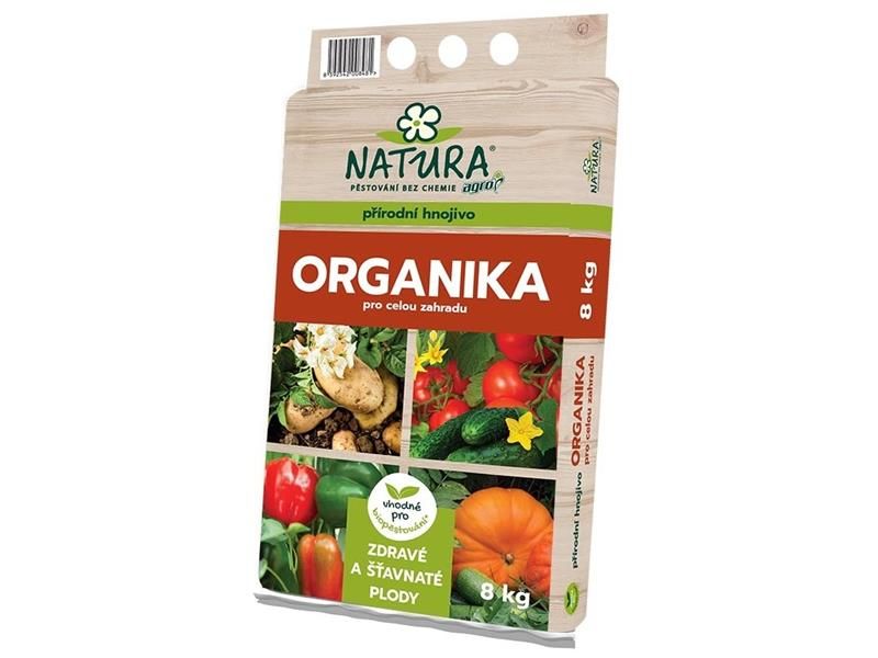 Hnojivo NATURA Organika pre celú záhradu 8 kg