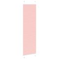 vidaXL Plisovaná roleta ružová 60x200 cm šírka látky 59,4 cm polyester