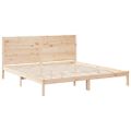 vidaXL Extra dlhá posteľ bez matraca 180x220 cm masívne drevo