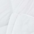 vidaXL 2-v-1 Prikrývka 220 x 155 x 10 cm Zima Polyester Biela
