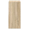 vidaXL Nočný stolík Sonoma dub 25,5 x 22 x 49,5 cm Kompozitné drevo