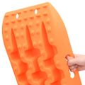 vidaXL Trakčné dosky 2 ks oranžové 106x30,5x7 cm nylon