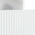 vidaXL LED TV kabinet Biela s vysokým leskom Kompozitné drevo