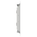 vidaXL Access Panel 2 ks Biela 23 x 23 x 3 cm Oceľ