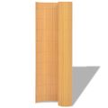 vidaXL Záhradný plot Žltá 150 x 500 cm PVC