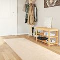 vidaXL Behúň MARSA Krémová 100 x 450 cm Polyester a PVC