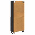 vidaXL Highboard 2 ks Čierny dub 69,5 x 34 x 180 cm