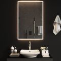 vidaXL LED kúpeľňové zrkadlo 60x90 cm