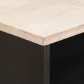 vidaXL Nočný stolík Biela 50 x 33 x 62 cm Masívne mango drevo