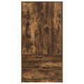 vidaXL Šatná skriňa Údený Dub 79,5 x 49 x 156 cm Konštruované drevo