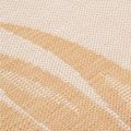 vidaXL Vonkajší koberec s plochým tkaním 100x200 cm listový vzor