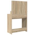 vidaXL Toaletné stolíky do spálne Sonoma dub 80 x 39,6 x 135 cm