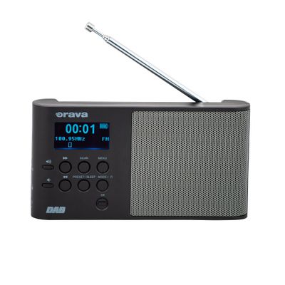 ORAVA DAB B Digitálne DAB/FM prenosné rádio
