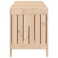 vidaXL Záhradný úložný box 108x42,5x54 cm masívna borovica