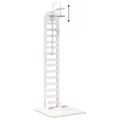 vidaXL Externá sprcha 223 cm Biela
