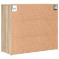 vidaXL Skriňa na topánky 77,5 x 30 x 67 cm Kompozitné drevo Dub sonoma